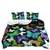 Ropa de cama infantil de tres piezas con estampado digital transfronterizo comercio exterior Textil para el hogar funda nórdica dibujo Nantong textil para el hogar al por mayor