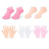 Meias de Silicone Populares, Capas de Máscara para Pés, Meias de Silicone, Meias Hidratantes, Máscara para Pés para Mulheres, Máscara Hidratante para Mãos, Máscara para Pés