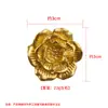Gancho Criativo de Luxo Estilo Europeu e Americano para a Porta de Entrada, Gancho de Puxador sem Furo para Portas de Armário, Gancho Decorativo de Latão para Casa