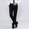 Calças Sociais Masculinas Slim-fit Estilo Coreano da Moda Primavera e Verão Sem Passar Roupa Uso Profissional Leggings Versátil Calças com Bolso