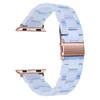 Resina Natural Adecuada para S11/12 Apple Iwatch345678910 Correa de Reloj Ultra Transparente de Tres Piezas