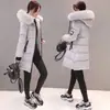 Abrigo acolchado de algodón transfronterizo para mujer 2023 nuevo estilo coreano de invierno abrigo acolchado de plumón y algodón para mujer de longitud media abrigo acolchado engrosado para mujer