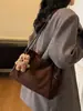 Bolsa Coreana de Nicho, Bolsa de Ombro Feminina de Grande Capacidade, Nova Bolsa Simples de Axila, Bolsa Saco Estilosa, Bolsa Tote para o Trabalho