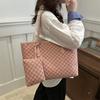 Bolso de moda para relajación 2025 nuevo bolso commuter de gran capacidad con estampado de letras bolso tote de hombro