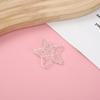 Nuevos Accesorios de Estrella Hueca de Cinco Puntas Decoraciones Navideñas DIY Hechas a Mano Manualidades Adornos Colgantes Modernos y Simples