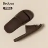 Zapatillas Mocha Ligeras y Cómodas, Perfil Bajo de Eva Anti-Olor, Antideslizantes, Silenciosas Sandalias Básicas Simples de Verano para Mujer