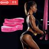 Cinto de postura de oito anéis para ioga, faixa elástica de resistência, faixa elástica para fitness, treinamento de dança, cinto elástico para divisão de cavalos
