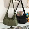 Bolsa de Lona Transfronteriza de Gran Capacidad para Mujer Ins Marca de Moda Estilo Ropa de Trabajo Bolso de Hombro Cruzado para Hombre Bolso Casual de Lona