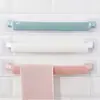 Estante para toallas sin perforaciones Estante de barra para toallas estilo nórdico para colgar toallas Estante de plástico para paños de cocina Estante de almacenamiento para baño