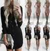 2025 Aliexpress Ebay Amazon Wish Camisas Casuales de Manga Larga, Camisas y Tops para Mujer de Primavera, Verano y Otoño Europeos y Americanos