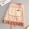 Delantal de nuevo estilo para mujer, joven y guapa, cocinando en la cocina, delantal de verano delgado para el trabajo, ropa de trabajo resistente al desgaste