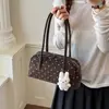 Bolsa de Ombro Único com Bolinhas da Moda para Axila Feminina 2026 Nova Bolsa Boston de Mão para o Trabalho Bolsa Pequena de Viagem Tipo Almofada