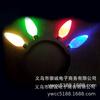 Amazon LED luminoso 4 focos/ojo de buey/expresión/estrella de cinco puntas diadema accesorios para el cabello diadema de 6 funciones