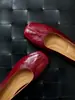 Zapatos de tacón bajo cuadrados de estilo artístico retro para mujer, zapatos planos nuevos de suela blanda, cómodos para ir al trabajo