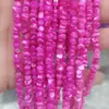 Cuentas de Concha Natural Florales Asimétricas de Grava 3-5mm Accesorios Semi-Terminados para DIY Collar Pulsera Pendientes Pasador