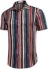 Nueva Camisa Casual Holgada Estilo Hawaiano con Estampado Floral Juvenil