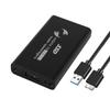 Caja de disco duro móvil SSD mSATA a USB 3.0 totalmente de aluminio, caja de disco duro de estado sólido de aleación de aluminio de alta velocidad