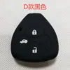 Funda de silicona para control remoto y llave de Toyota Corolla Highlander Ralink RAV4 Prado Crown