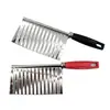 Cuchillo Ondulado Serrado para Patatas de Cocina y Hogar para Cortar Patatas, Rebanador Elegante, Cortador de Patatas, Herramienta para Rebanar Verduras