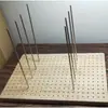 Kit de Ganchillo Cuadrado de Abuela Hecho a Mano con Arcilla y Tablero de Clavijas