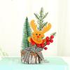 Novas Decorações de Natal Mini Decorações de Natal Árvore Enfeites de Mesa Árvores de Natal Conjunto de Presentes de Mesa