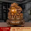 Enfeites de Sapo Dourado Chinês Decorações para Móveis de Escritório e Sala de Estar Artesanato em Resina Presente de Inauguração Loja Atacado