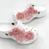 Acessórios para Sapatos Clogs Estilo Novo com Toque de Luxo, Pétalas Macias, Fivela de Sapato Destacável DIY, Flor de Sapato Tridimensional Adequada para Clogs