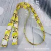 Cordão para máscara coreana de 15 mm de largura, cordão de extensão anti-rasgo, cinto de ajuste de cordão anti-rasgo, cinto para pendurar no pescoço, fácil de remover