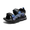 Sandalias para Niños Punta Abierta 2026 Verano Nuevas Zapatos de Playa para Niños Chicos Medianos y Grandes Sandalias Deportivas Niño Amortiguación de Aire Transfronterizo