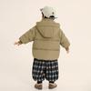 Chaqueta de Plumas Changguo para Niños Invierno Nuevo Estilo Gruesa de Plumón de Pato Blanco con Capucha Abrigo Cálido para Niños Pequeños