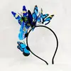 Novia Europea y Americana Fiesta de Despedida de Soltera de Halloween Accesorios de Mariposa Diadema La Diadema de Mariposa Más Vendida en Amazon Venta al por Mayor