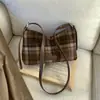 Bolso Casual Cuadros Retro para Mujer, Nuevo Bolso Cruzado de Moda Tendencia Otoño e Invierno para Viajar, Bolso de Hombro Versátil con Estilo