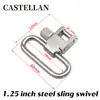 Fivela de Prata para Pulseira de 1 polegada / 1,25 polegadas Fivela de Metal de Liberação Rápida para Pulseira Fivela de Madeira de Alta Resistência + Parafusos