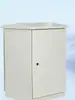 6u9u 1.22m U gabinete exterior caja de monitoreo exterior a prueba de lluvia 12u montado en pared de pie gabinete de red de comunicación
