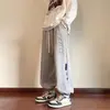 Calças Casuais Masculinas Outono Tendência Joggers Streetwear Calças Longas Primavera e Outono Finas Esportivas Cargo Calças de Moletom para Homens