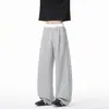 Coleção Outono 2026: Calça Jogger Contraste Color Block Costura Contrastante Faca Curva Sem Sombra M-5XL HK261026-Especial P35