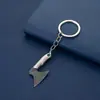 Nuevo Llavero de Mini Hacha Hacha Moral Fu Cuchillo Expreso Cuchillo para Llaves Accesorios Colgantes No Plegables Creativo