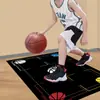 Esterilla de Pasos para Entrenamiento de Baloncesto, Antideslizante, Adecuada para Uso en Interiores y Exteriores, para Entrenamiento Deportivo, Juego de Pies, Control de Balón, Manejo de Balón, Reducción de Ruido y Esterilla Aislante de Sonido