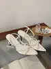 []2026 Novo Estilo de Verão Sandálias Femininas com Salto Agulha Bico Fino e Tiras Trançadas Estilo Francês, Compatíveis com Vestidos