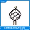 [Suministro Directo de Fábrica] Zhongdong Varilla de Hierro Accesorios para Barra de Cortina Tipo Retorcido Cabezal Decorativo Metal Cabezal de Barra Romana