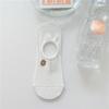 Meias Invisíveis de Algodão com Bordado Fofo de Animais e Plantas Brancas de Verão Estilo Preppy Estilo Literário Meias de Silicone Antiderrapantes Meias Meias