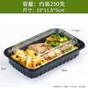 Caja Desechable para Res y Cordero Caja Comercial para Comida Cocinada Marinada Caja de Empaque para Verduras Limpias Caja de Empaque Espesa para Alimentos Caja de Almuerzo Rectangular