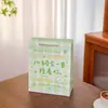 Nueva Bolsa de Regalo de Texto Cachorro Literatura Linda Bolsa Tote de Regalo Bolsa de Cartón Engrosado para Regalar Bolsa de Almacenamiento de Regalo