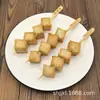 Tofu de Pescado 380g Dingwei Taiguan Dong Brochetas Hervidas Ingredientes Conveniencia de Cocina Tienda Conveniencia Sabor a Yema de Huevo Salada Comercial