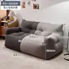 Sofá perezoso, se puede acostar y dormir en el suelo, habitación balcón dormitorio, silla pequeña tipo puf de doble piso, sala de estar estilo nuevo 2026