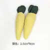 Acessórios de Cenoura de Tecido, Acessórios de Cabelo para Crianças, Sapatos e Meias, Materiais Artesanais Semiacabados, Suprimentos e Acessórios para Animais de Estimação