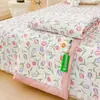 Colcha de Verão Fresca Algodão Lavado Atacado Gaze de Camada Dupla Colcha de Ar Condicionado Estampada Individual Colcha Fresca de Verão para Casa Colcha Dupla de Verão Atacado