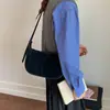 Bolso cruzado de mujer elegante y de alta calidad estilo coreano, nueva colección 2026, bolso de hombro minimalista y único con forma de dumpling