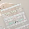 Pegatinas Originales para Uñas de Encaje Blanco 5D Estampadas Estéreo Manicura de Encaje Blanco Pegatinas Joyería Estilo Aa