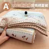 Colcha de Algodón Clase A Funda de Algodón Relleno de Algodón Colcha de Verano Colcha para Aire Acondicionado Colcha Delgada Juego de Tres Piezas para Dormitorio Lavable a Máquina